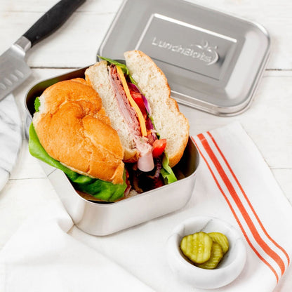 Lunchbox Medium Uno - Edelstahl