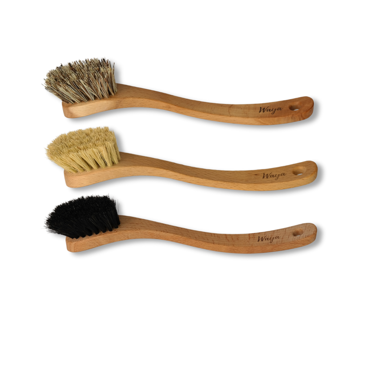 Geschirrbürste mit Holzgriff