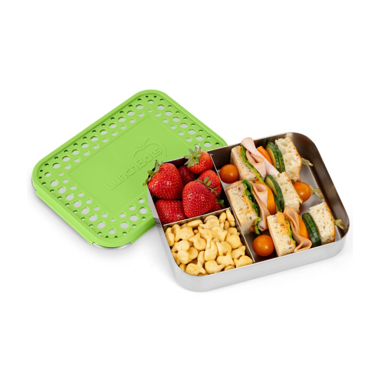 grüne Lunchbox Large Trio - Green