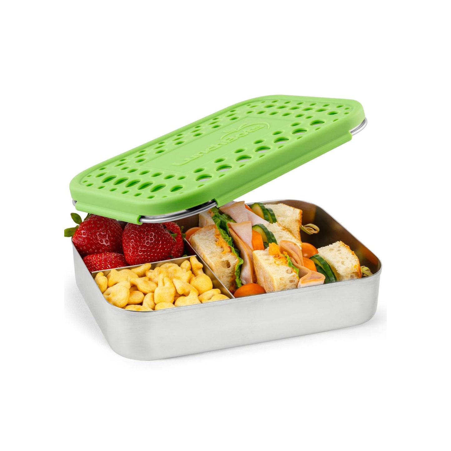 grüne Lunchbox Large Trio - Green