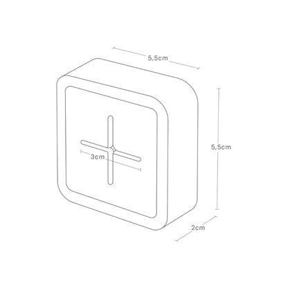 Klebehaken-Handtuchhalter - Schwarz