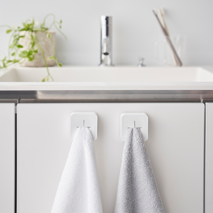 Klebehaken-Handtuchhalter - Weiss
