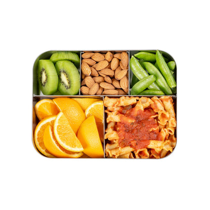 blaue Lunchbox mit 5 Abteilen Large Cinco - Blue