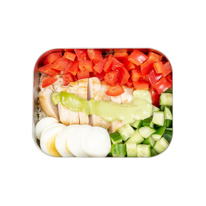 Lunchbox Medium Uno - Edelstahl