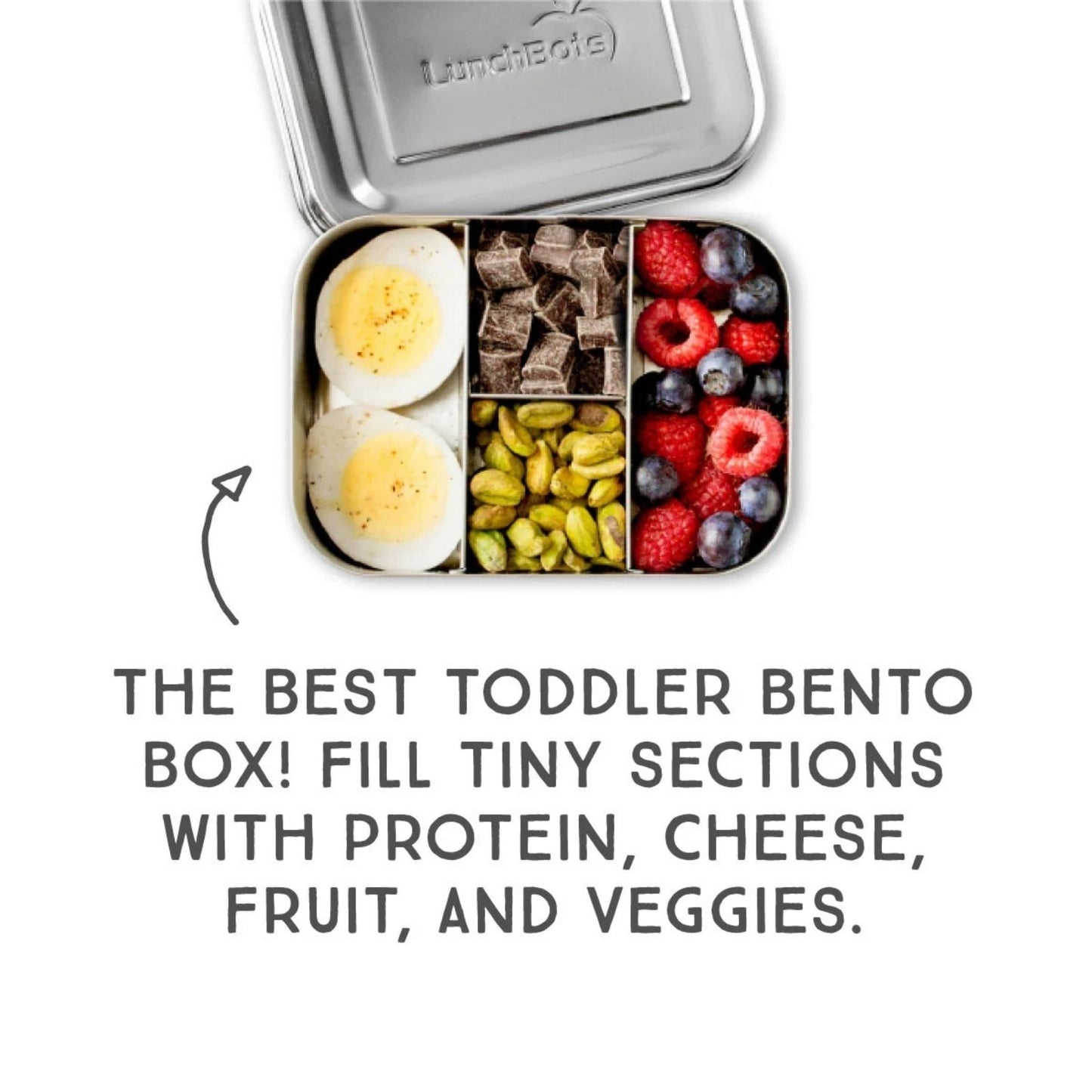 kleine Lunchbox Small Protein Packer - Edelstahl