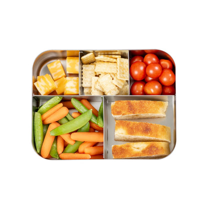 blaue Lunchbox mit 5 Abteilen Large Cinco - Blue