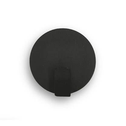 Küchenmagnet mit Haken - schwarz