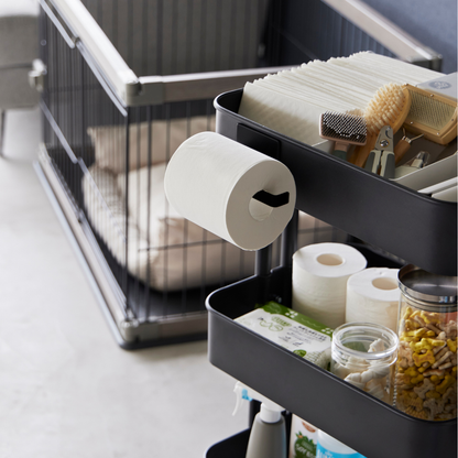 Magnetischer Toilettenpapierhalter - schwarz