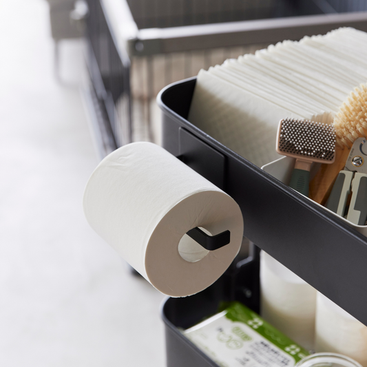 Magnetischer Toilettenpapierhalter - schwarz