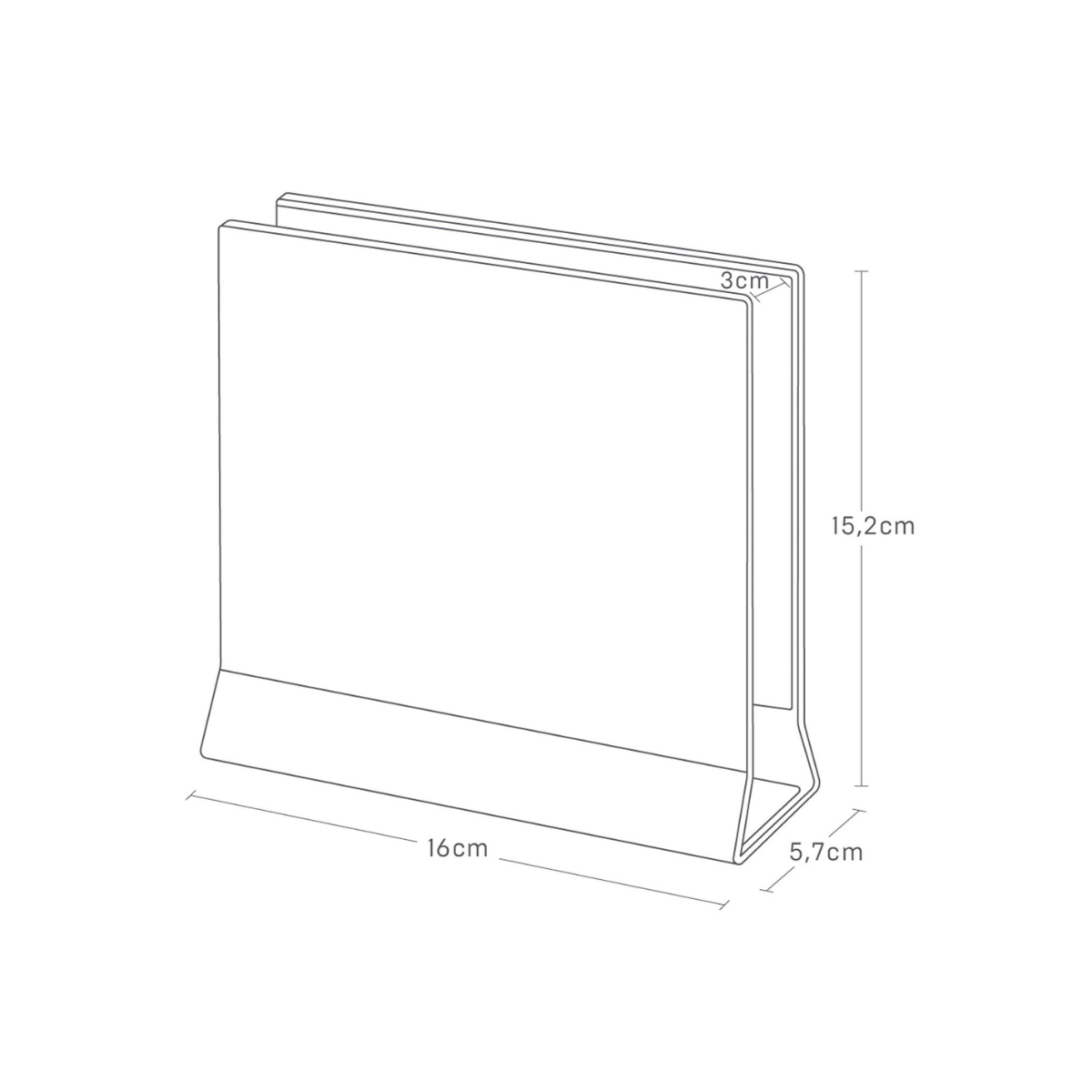 TOWER Laptopständer - Weiß Laptopständer