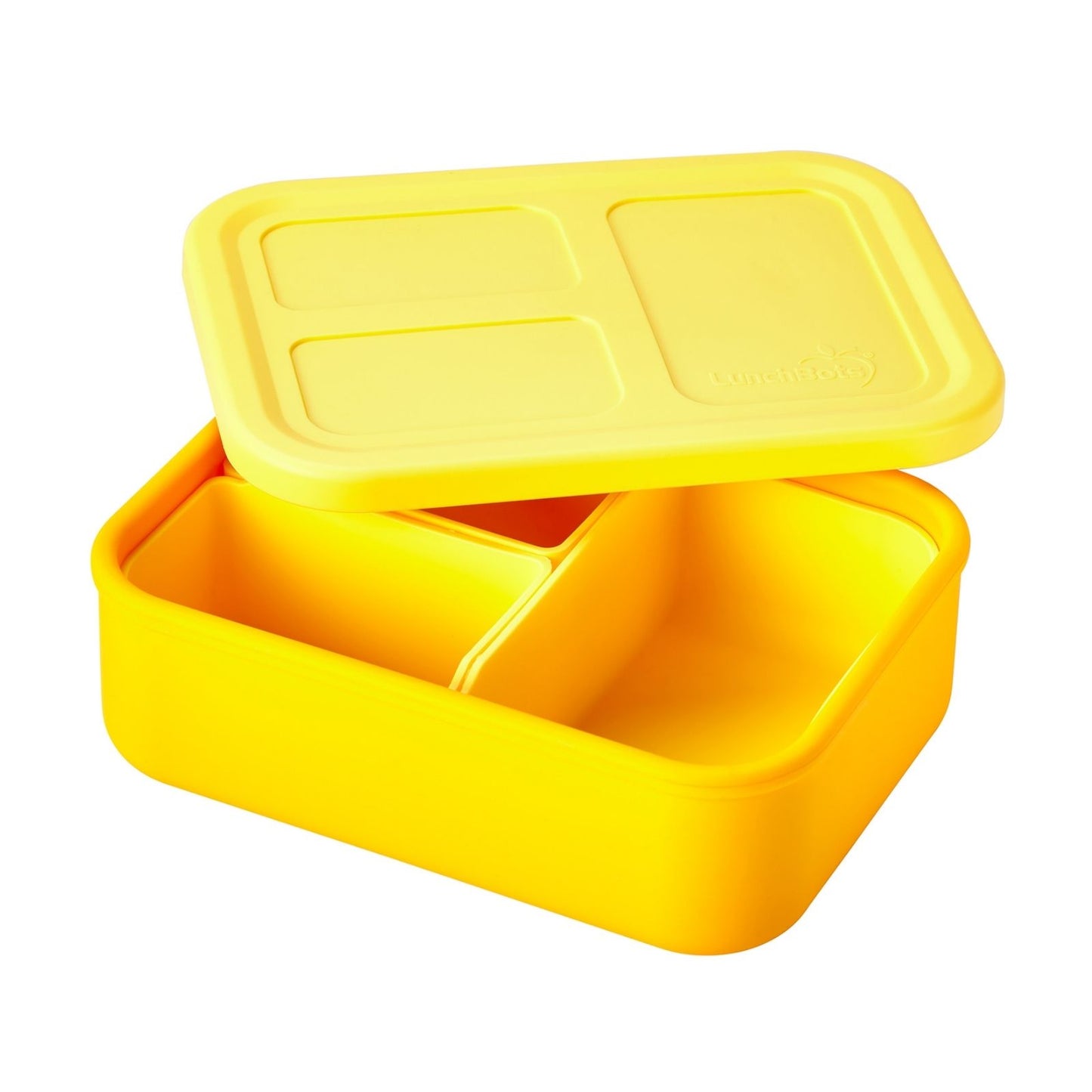 Build-a-Bento Lunchbox mit herausnehmbaren Abteilen - gelb