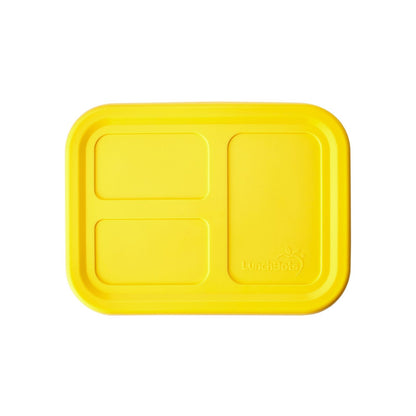 Build-a-Bento Lunchbox mit herausnehmbaren Abteilen - gelb
