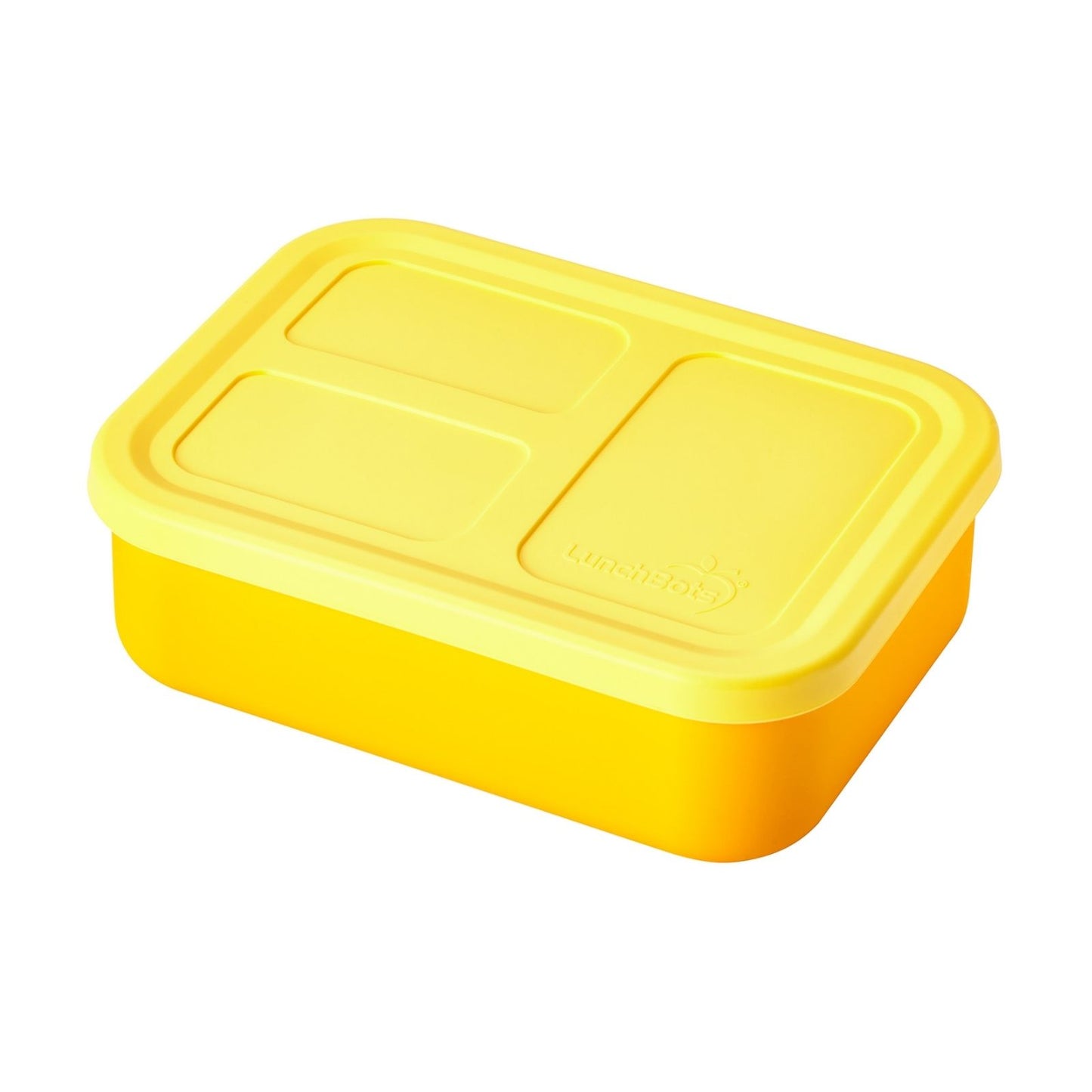 Build-a-Bento Lunchbox mit herausnehmbaren Abteilen - gelb