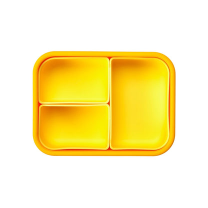 Build-a-Bento Lunchbox mit herausnehmbaren Abteilen - gelb