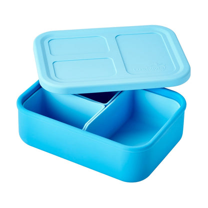 Build-a-Bento Lunchbox mit herausnehmbaren Abteilen - blau