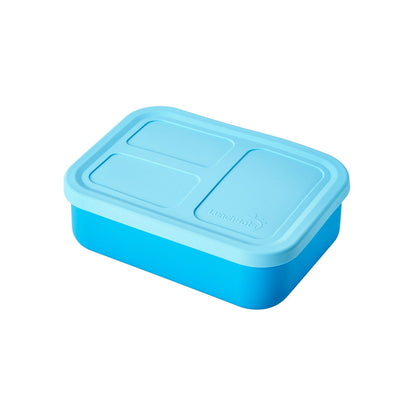 Build-a-Bento Lunchbox mit herausnehmbaren Abteilen - blau
