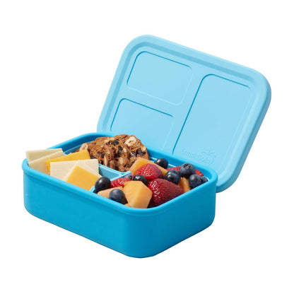 Build-a-Bento Lunchbox mit herausnehmbaren Abteilen - blau