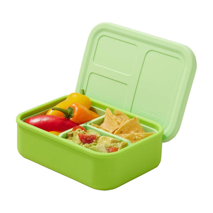 Build-a-Bento Lunchbox mit herausnehmbaren Abteilen - grün