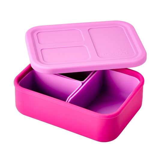 Build-a-Bento Lunchbox mit herausnehmbaren Abteilen - pink