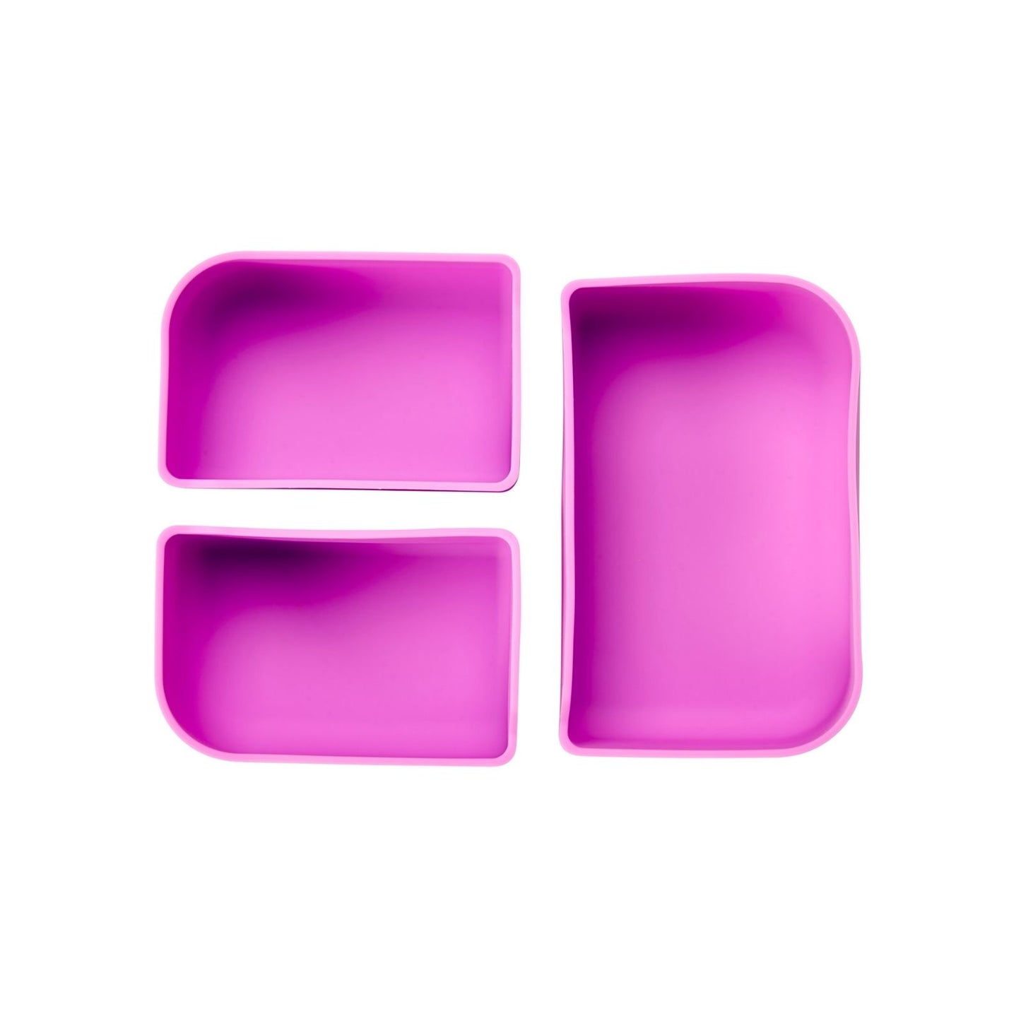 Build-a-Bento Lunchbox mit herausnehmbaren Abteilen - pink