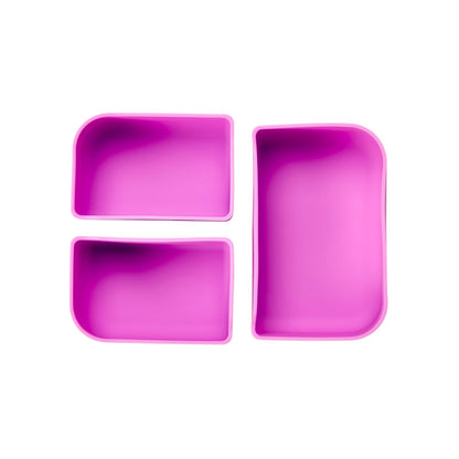 Build-a-Bento Lunchbox mit herausnehmbaren Abteilen - pink