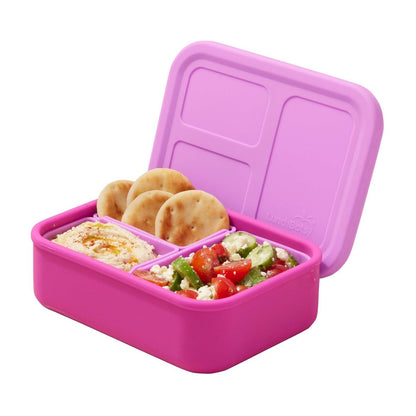 Build-a-Bento Lunchbox mit herausnehmbaren Abteilen - pink