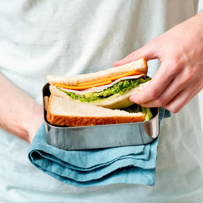 Lunchbox Medium Uno - Edelstahl