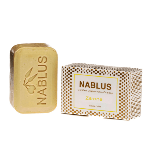 Nablus Soap natürliche Seife aus Olivenöl - Zitrone