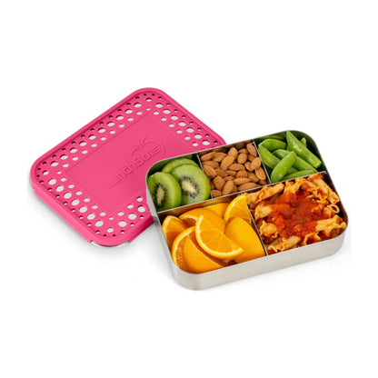 pinke Lunchbox mit 5 Abteilen Large Cinco - Pink