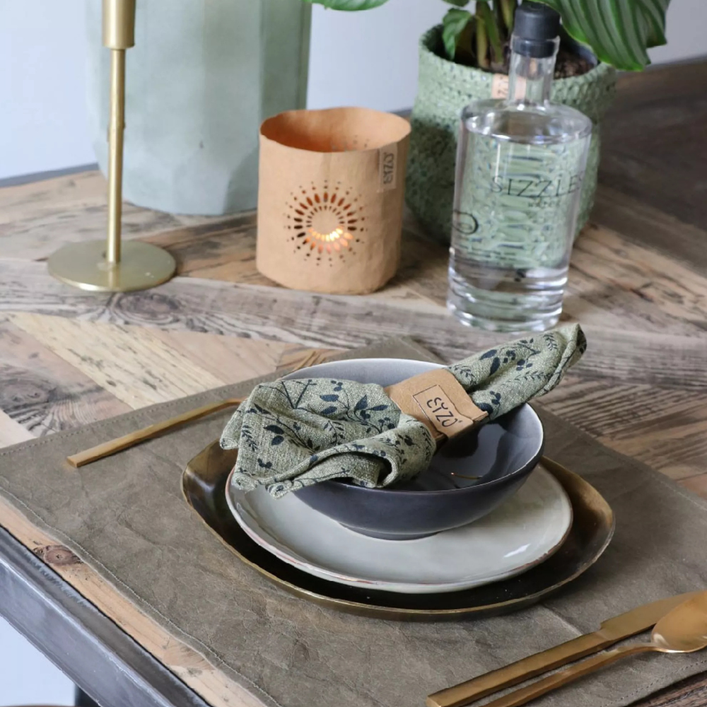 Tischset und Platzdeckchen aus waschbarem Papier Tischdecke