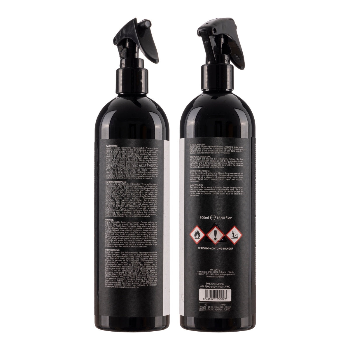 Raumduft Spray 500ml - Nr. 7 Musk Cassis MySenso