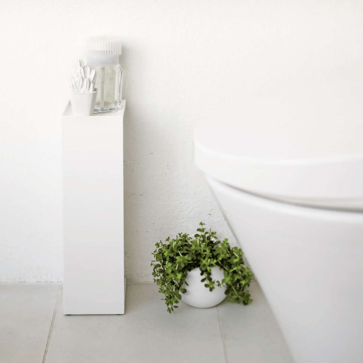 TOWER Toilettenpapierhalter - Weiß Toilettenpapierhalter