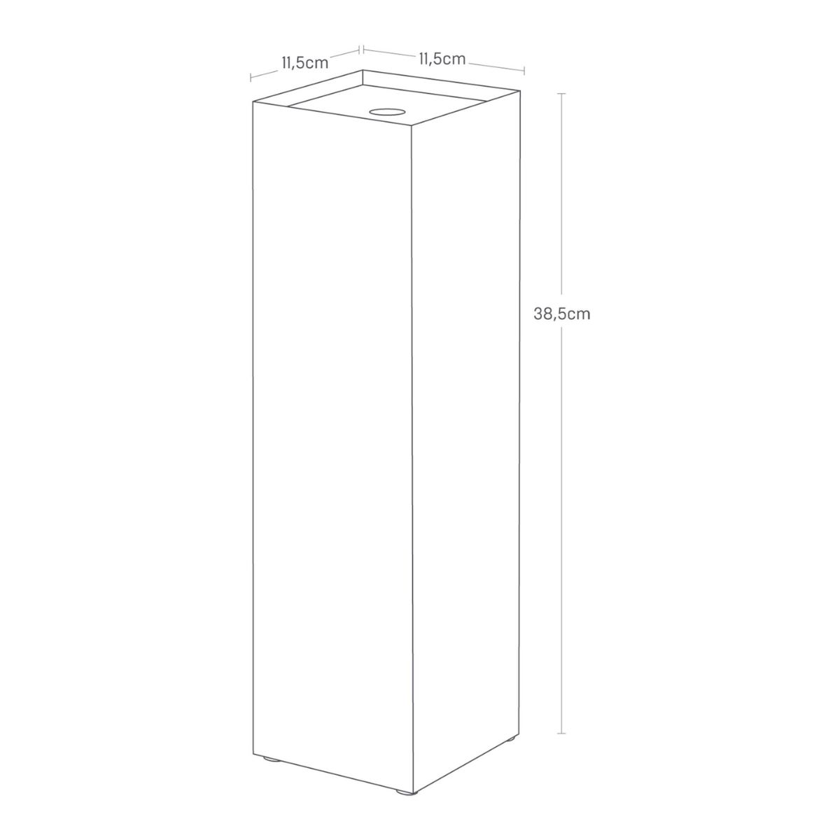 TOWER Toilettenrollenhalter - Schwarz Toilettenpapierhalter