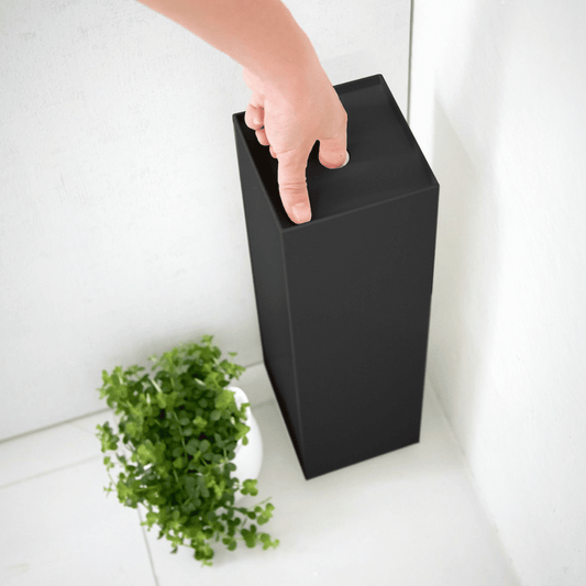 TOWER Toilettenrollenhalter - Schwarz Toilettenpapierhalter