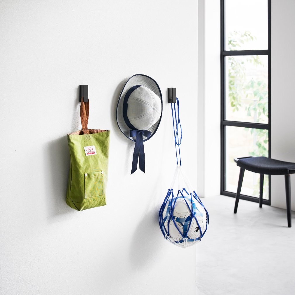 Wandhaken 3er-Set - Schwarz