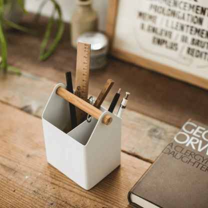 TOSCA Stift- & Schreibtischablage – Weiß Schreibtischorganizer