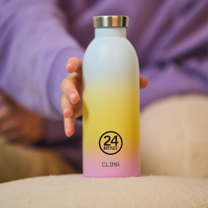 Wasserflasche aus Edelstahl - Urban Bottle mit Farbverlauf 500 ml