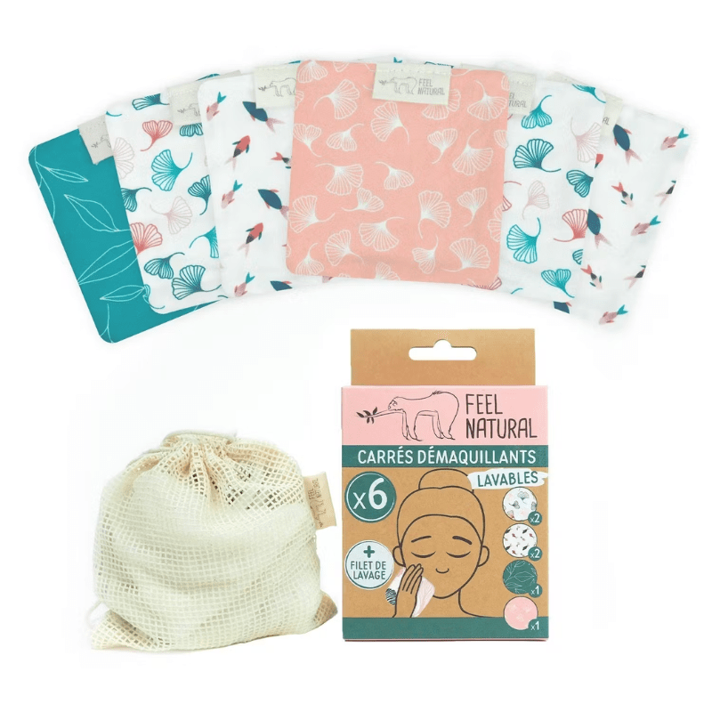 FEEL NATURAL wiederverwendbare Make-Up Entferner