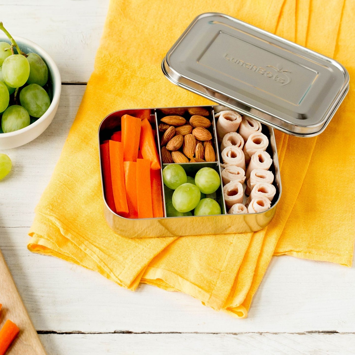 kleine Lunchbox Small Protein Packer - Edelstahl