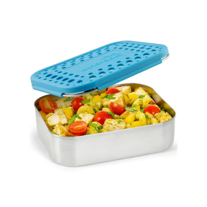 hellblaue Lunchbox Medium Uno - Aqua
