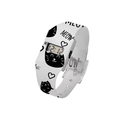 Paperwatch Armbanduhr - Meow