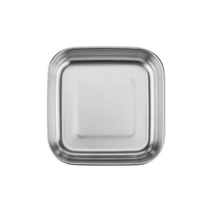 kleine quadratische Edelstahldose Square Small - 450ml