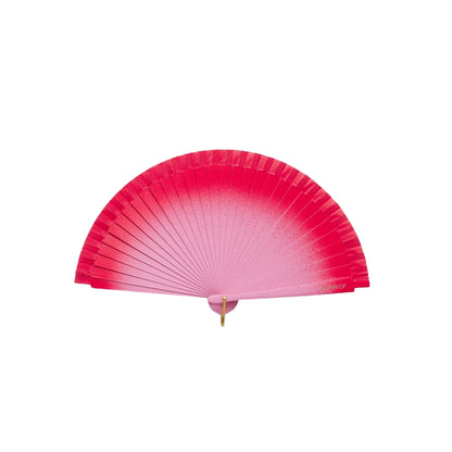 faecher farbverlauf rosa rot
