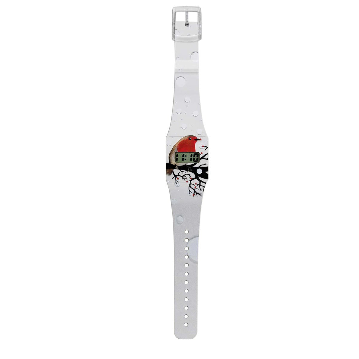 I Like Paper - Paperwatch Armbanduhr - Rotkehlchen