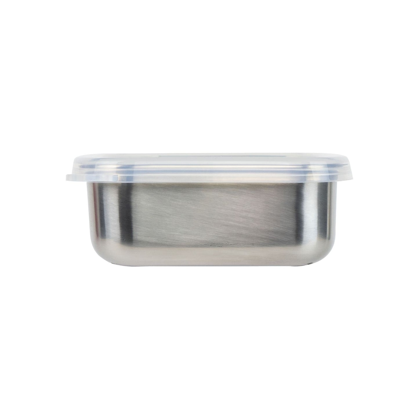 kleine quadratische Edelstahldose Square Small - 450ml