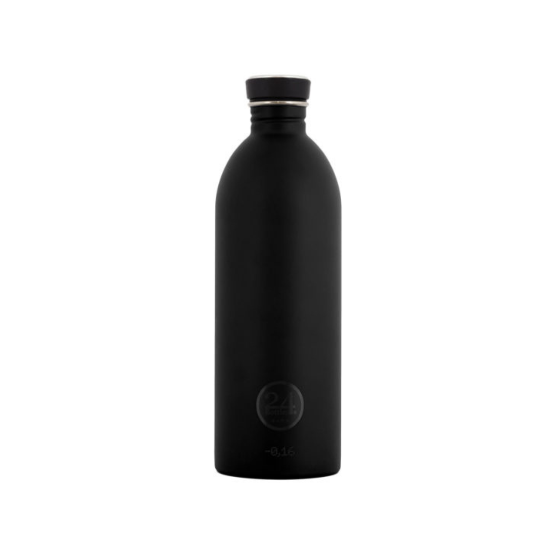 Edelstahl Wasserflasche - Urban 1l Stone tuxedo black