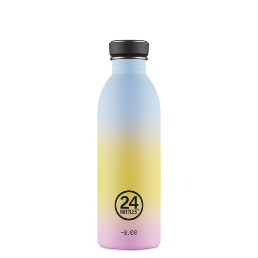 Wasserflasche aus Edelstahl - Urban Bottle mit Farbverlauf 500 ml