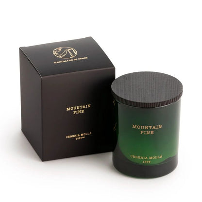 winterliche Duftkerze - Mountain Pine