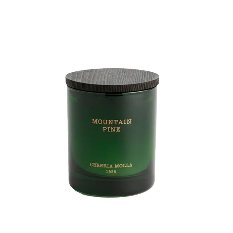 winterliche Duftkerze - Mountain Pine