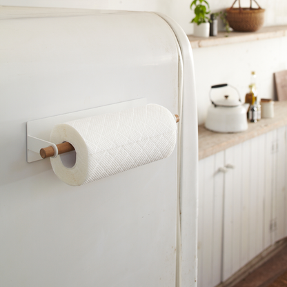 Magnetischer Küchenrollenhalter - weiß
